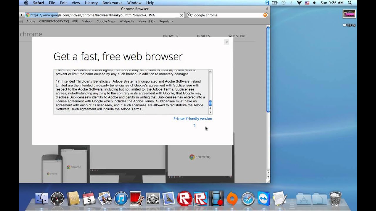 Download google chrome for mac pro